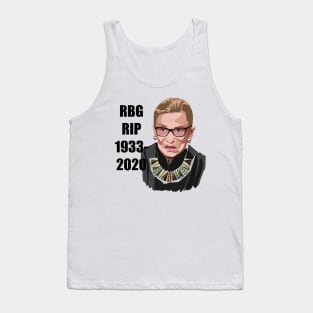 RBG RIP 1933-2020 Tank Top